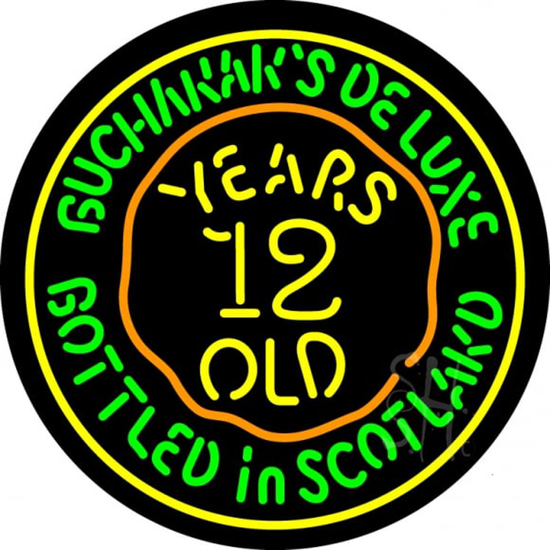 Buchanans 12 Year Old Neonreclame