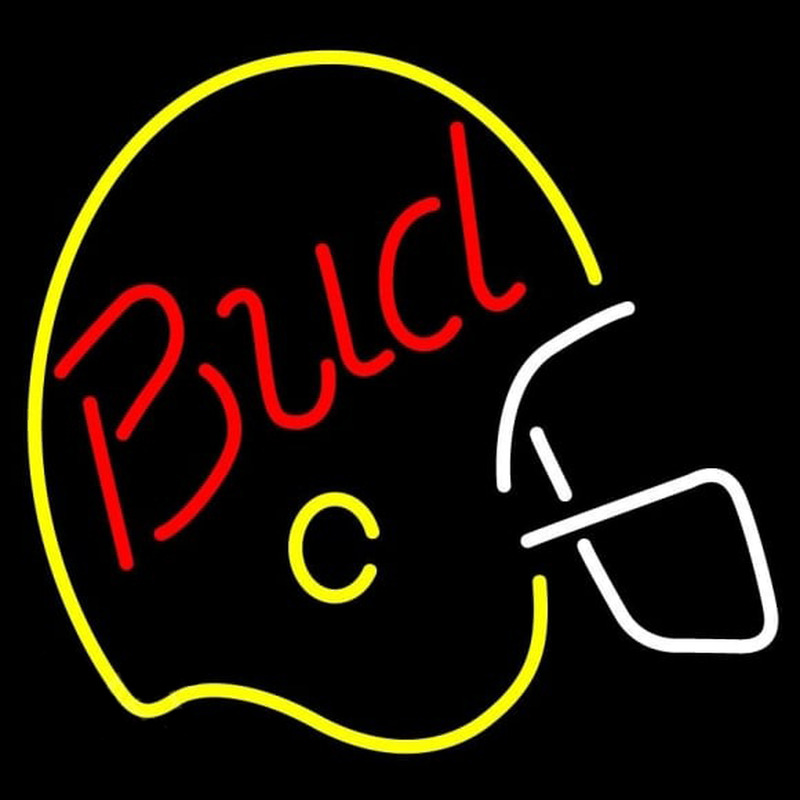 Bud Light Helmet Beer Sign Neonreclame