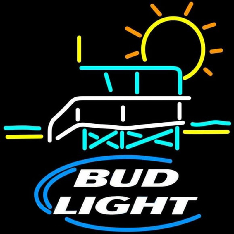 Bud Light Lifeguard Stand Beer Sign Neonreclame