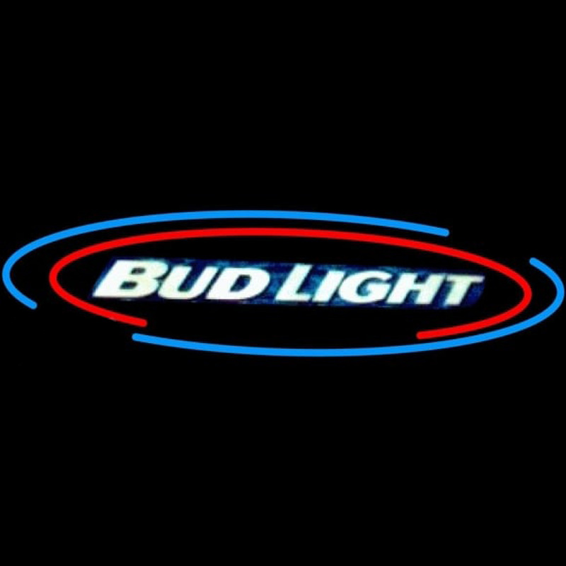 Bud Light Oval Large Beer Sign Neonreclame