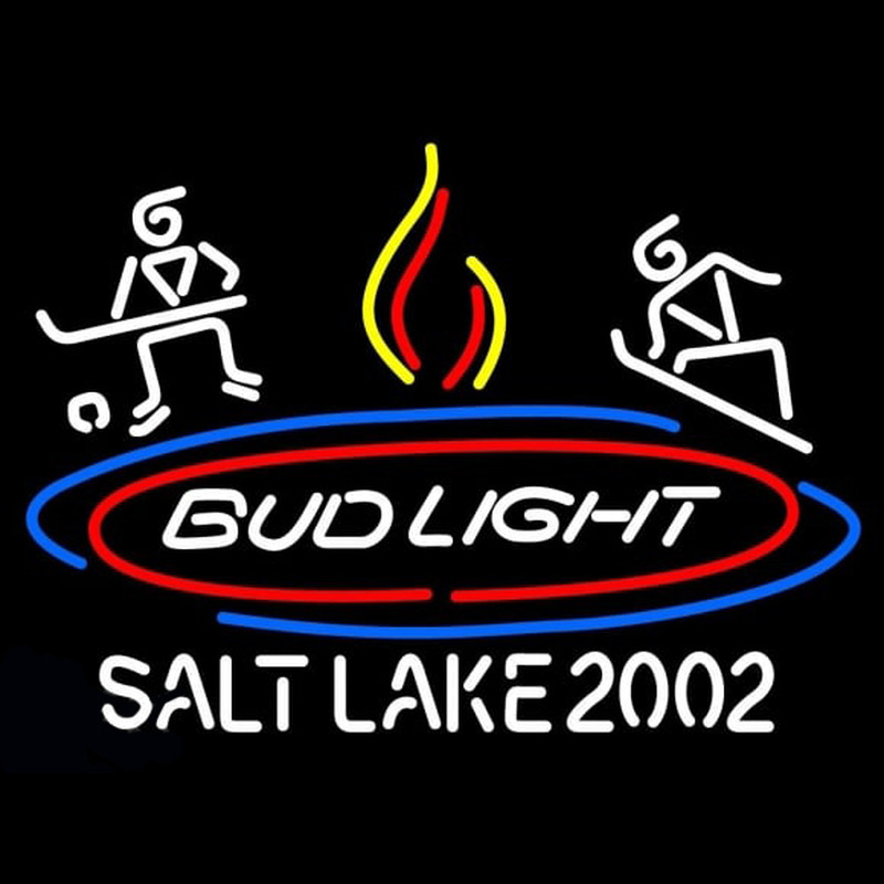 Bud Light Salt Lake 2002 Neonreclame