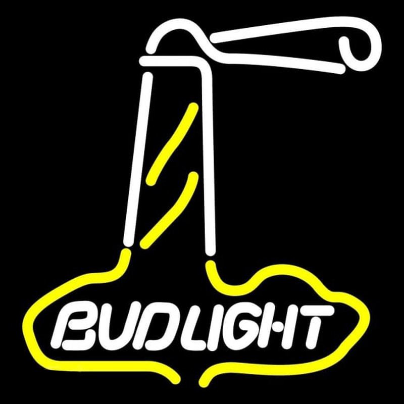 Bud Light Wight Lighthouse Beer Sign Neonreclame
