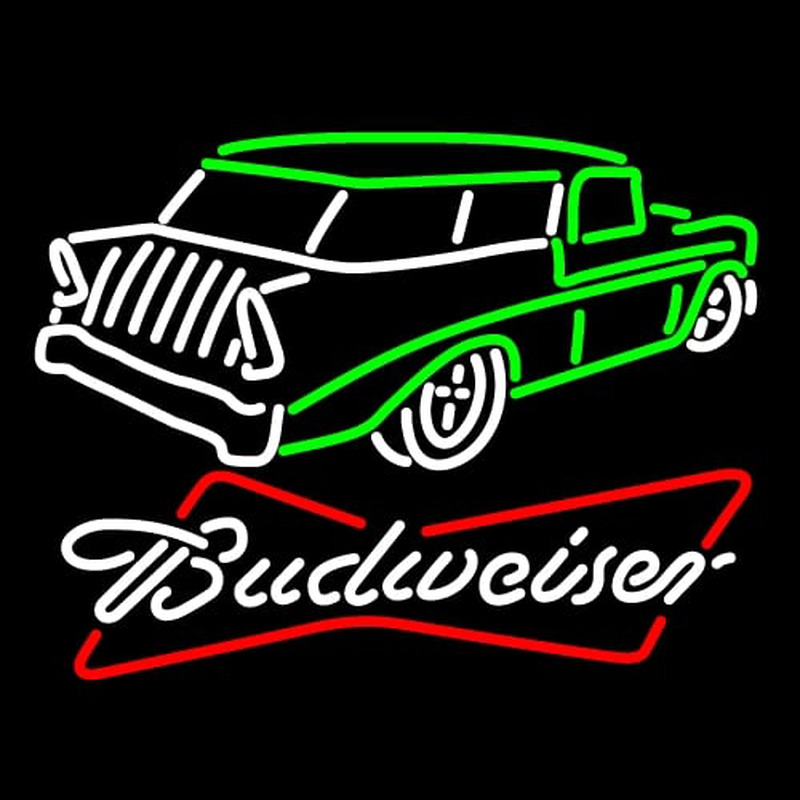 Budweiser 57 Chevy Neonreclame