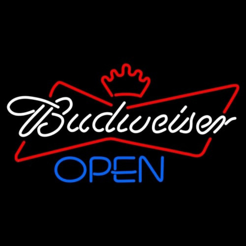 Budweiser Blue Open Neonreclame