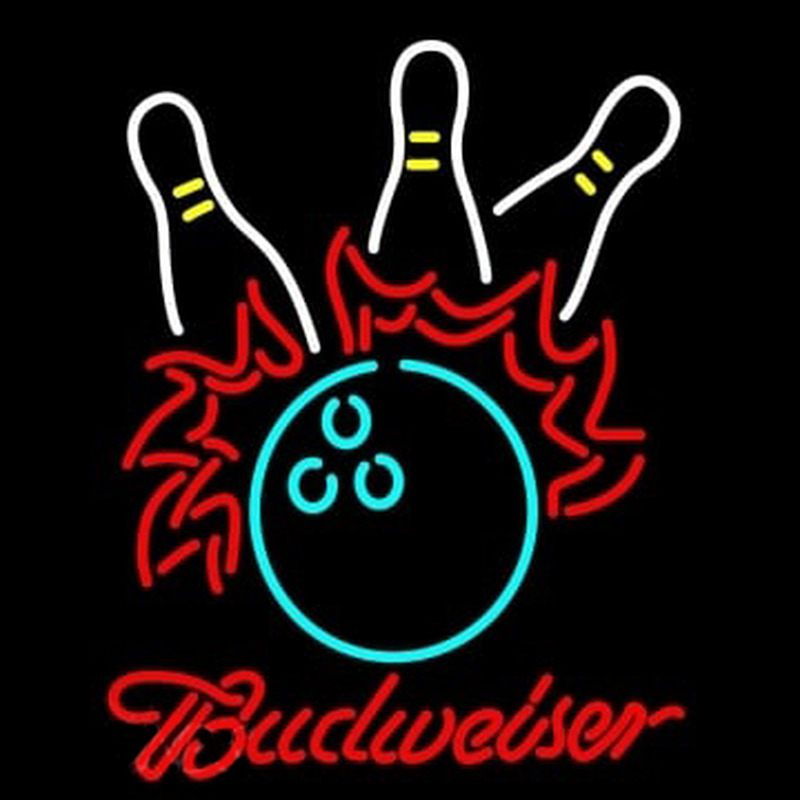 Budweiser Bowling Neonreclame