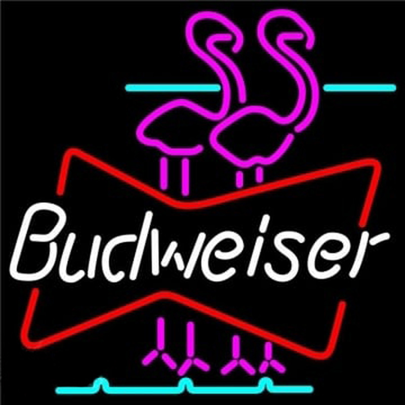 Budweiser Flamingo Neonreclame