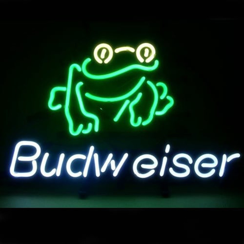 Budweiser Frog Bier Bar Pub Bord
