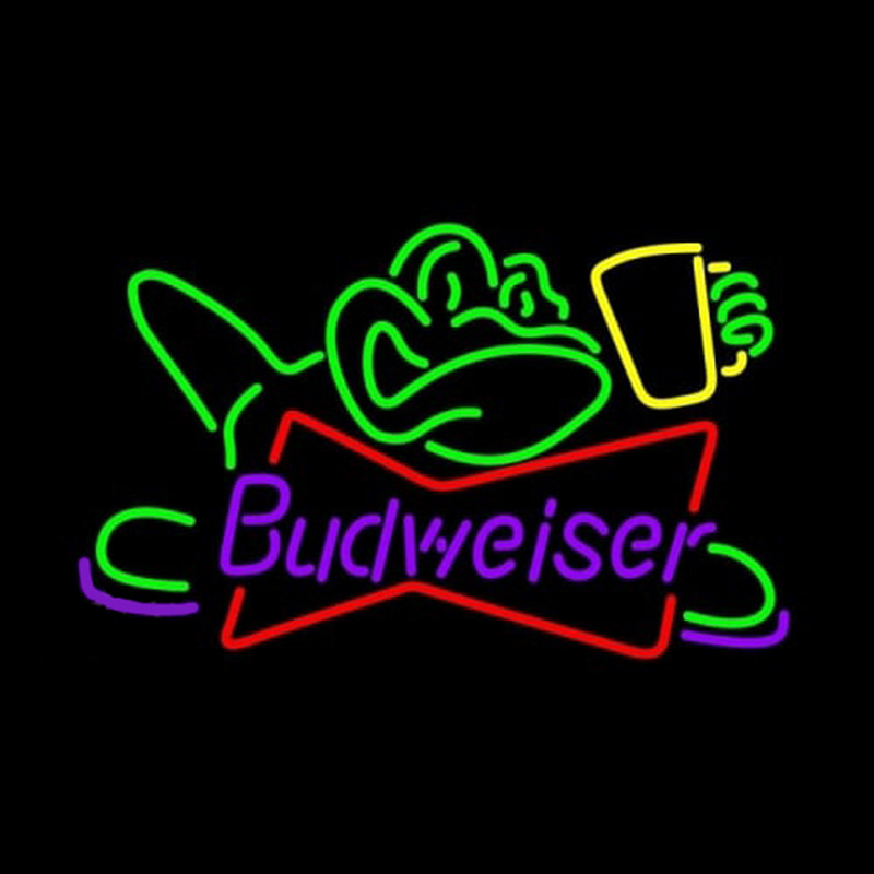 Budweiser Frog Neonreclame