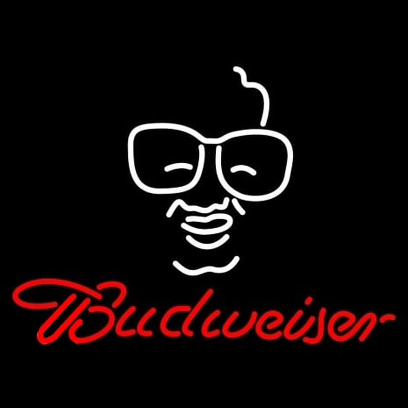 Budweiser Man Logo Neonreclame