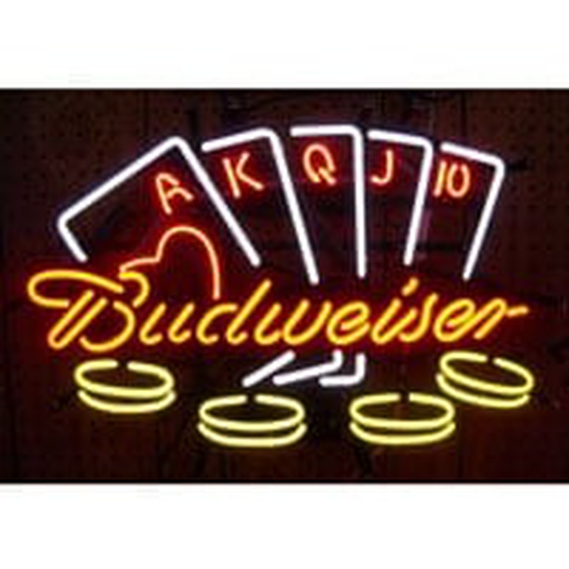 Budweiser Poker Neonreclame