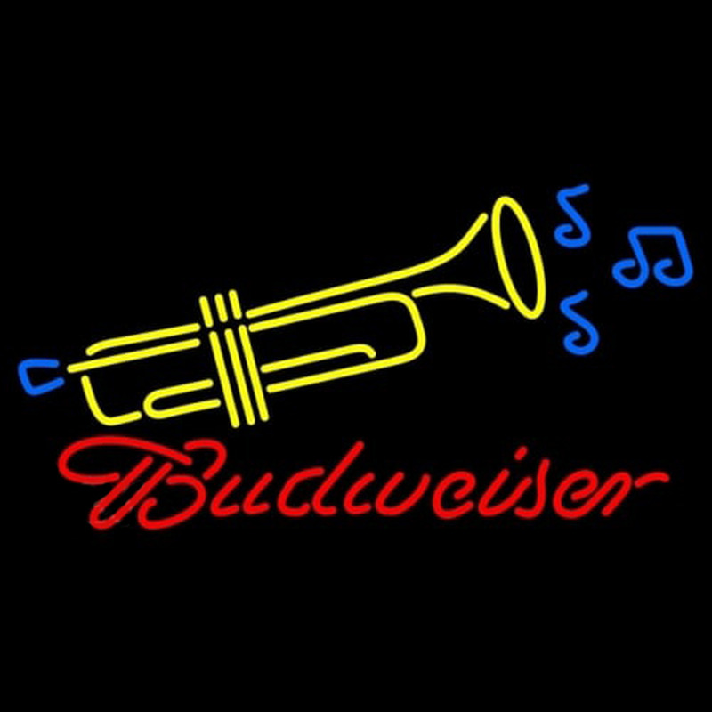 Budweiser Trumpet Neonreclame