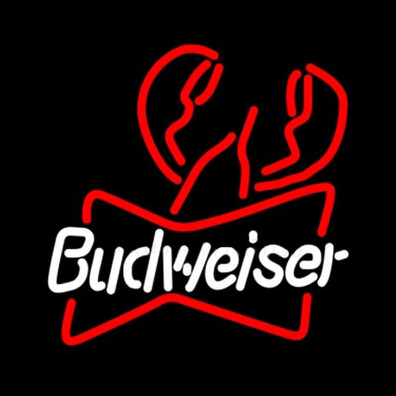 Budweiserr Lobster Neonreclame