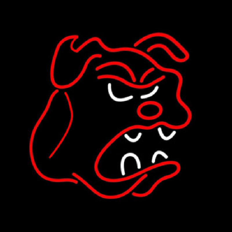 Bull Dog Logo Neonreclame