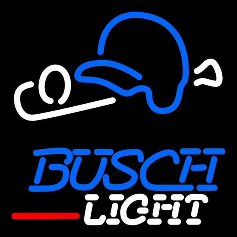 Busch Light Baseball Beer Sign Neonreclame