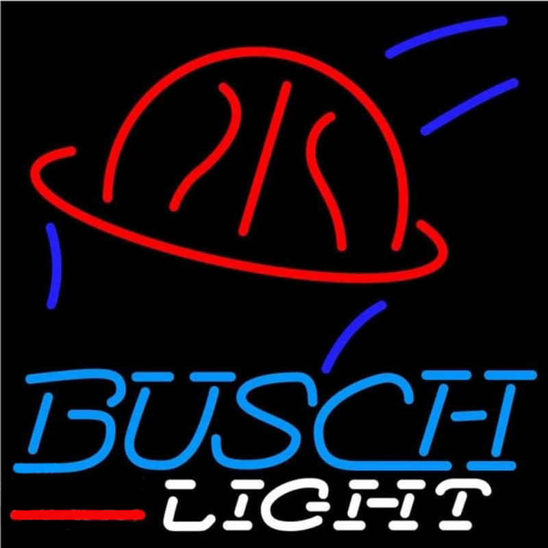 Busch Light Basketball Beer Sign Neonreclame