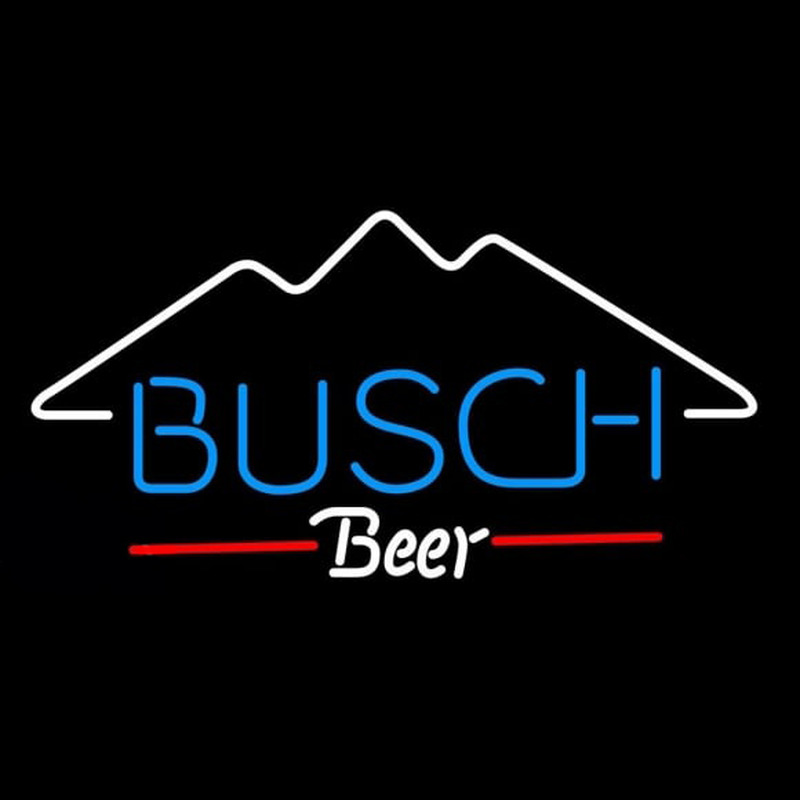 Busch Mountain Beer Sign Neonreclame