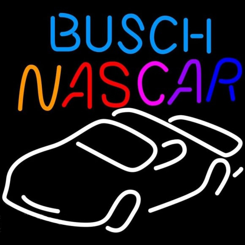 Busch Nascar Beer Sign Neonreclame