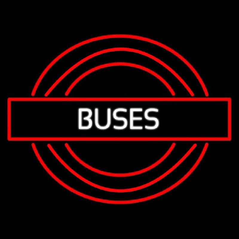 Buses Roundel Logo Neonreclame