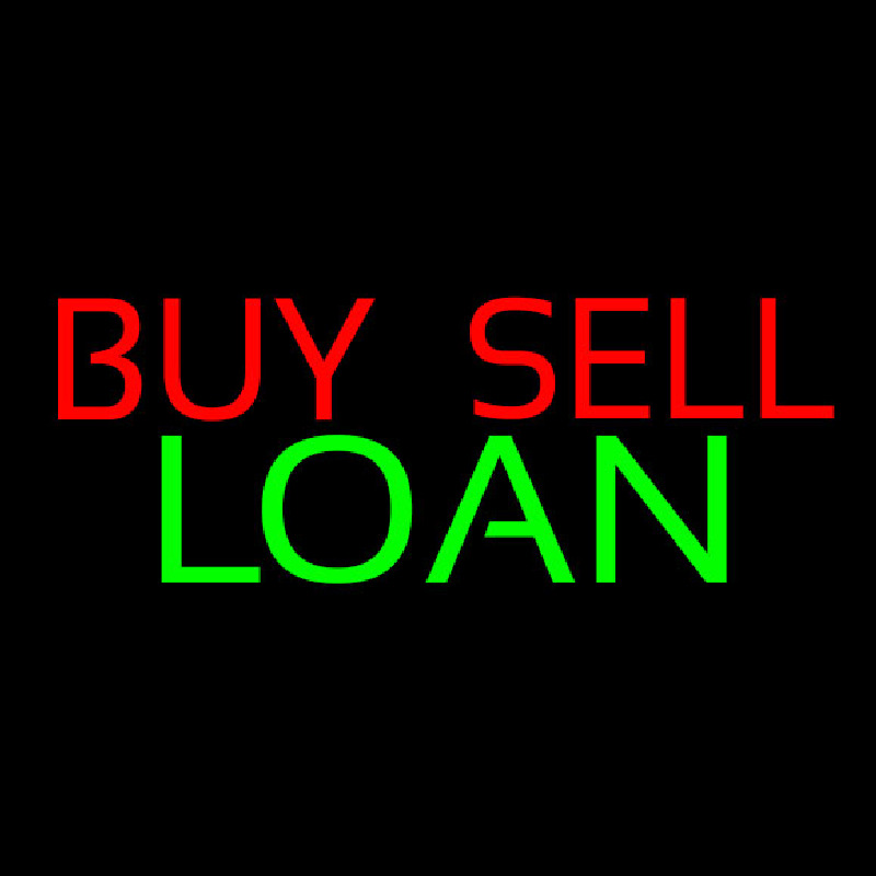 Buy Sell Loan Neonreclame