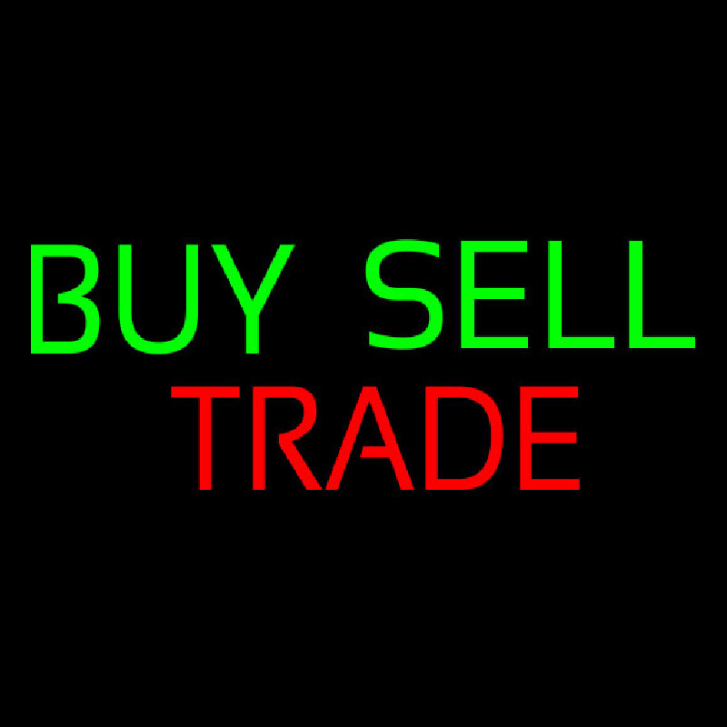 Buy Sell Trade Neonreclame