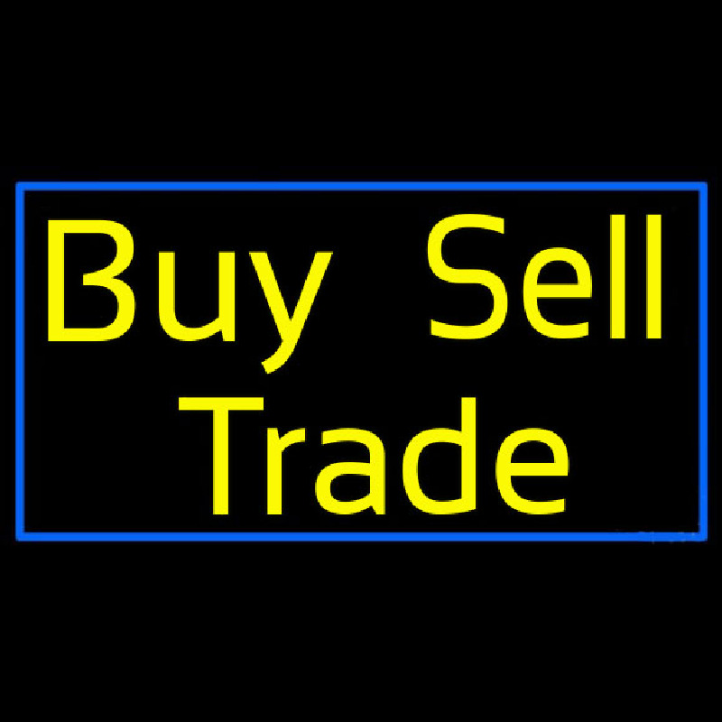 Buy Sell Trade Neonreclame