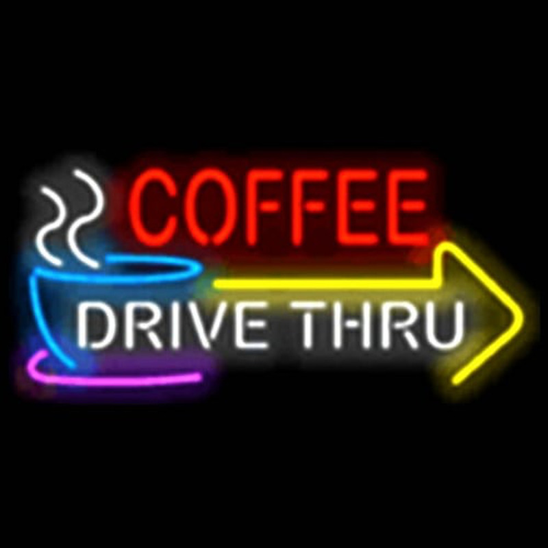 COFFEE DRIVE THRU Neonreclame