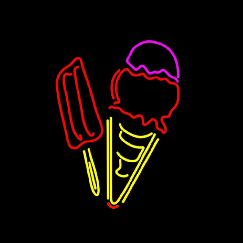 Candy And Ice Cream Neonreclame