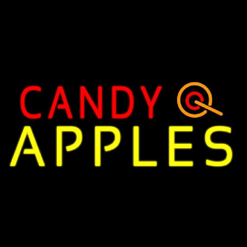 Candy Apples Apple Neonreclame