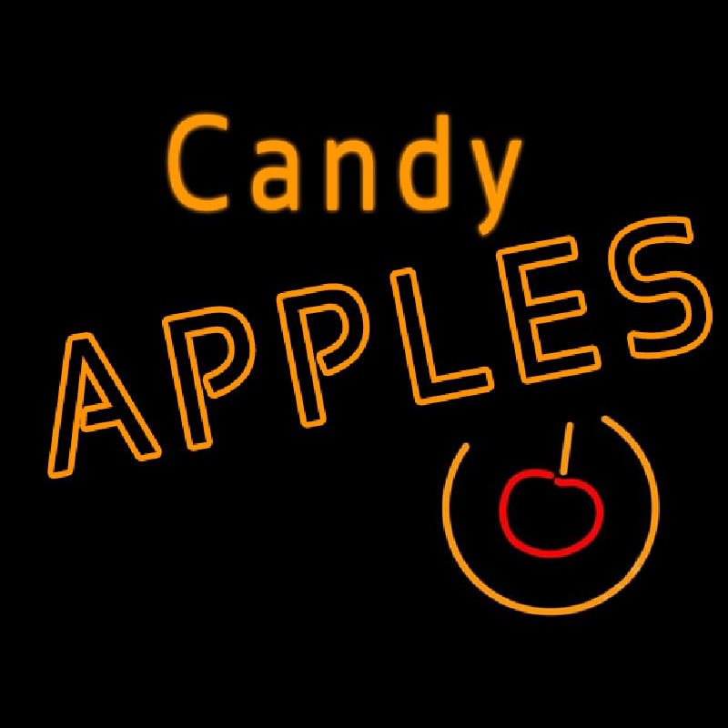 Candy Apples Apple Neonreclame
