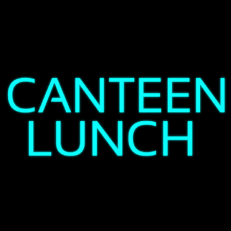 Canteen Lunch Neonreclame