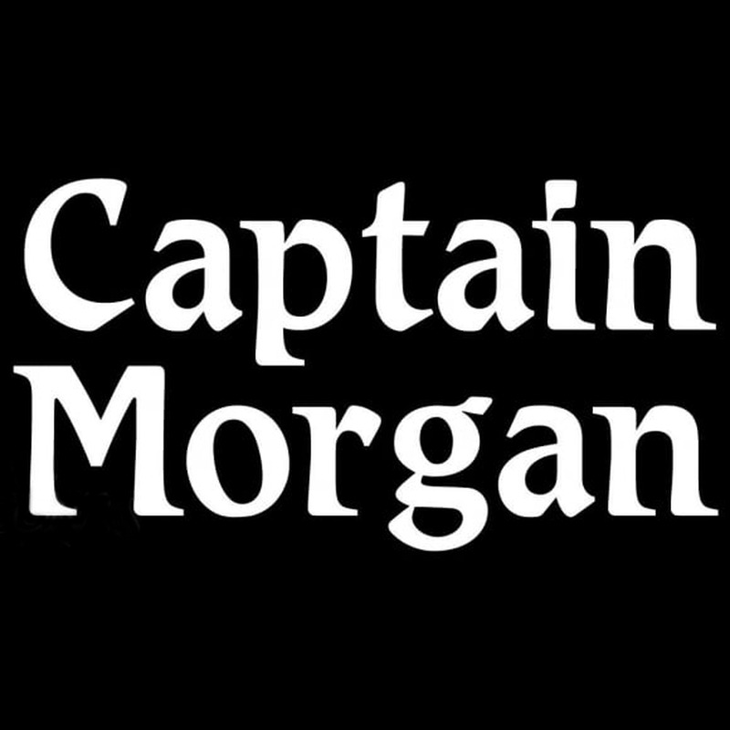 Captain Morgan White Beer Sign Neonreclame