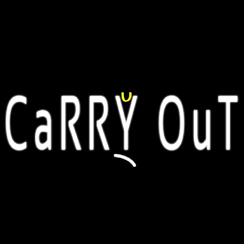 Carry Out Neonreclame