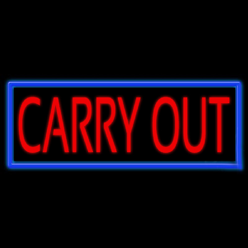 Carry Out Neonreclame