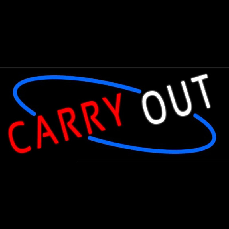 Carry Out Neonreclame