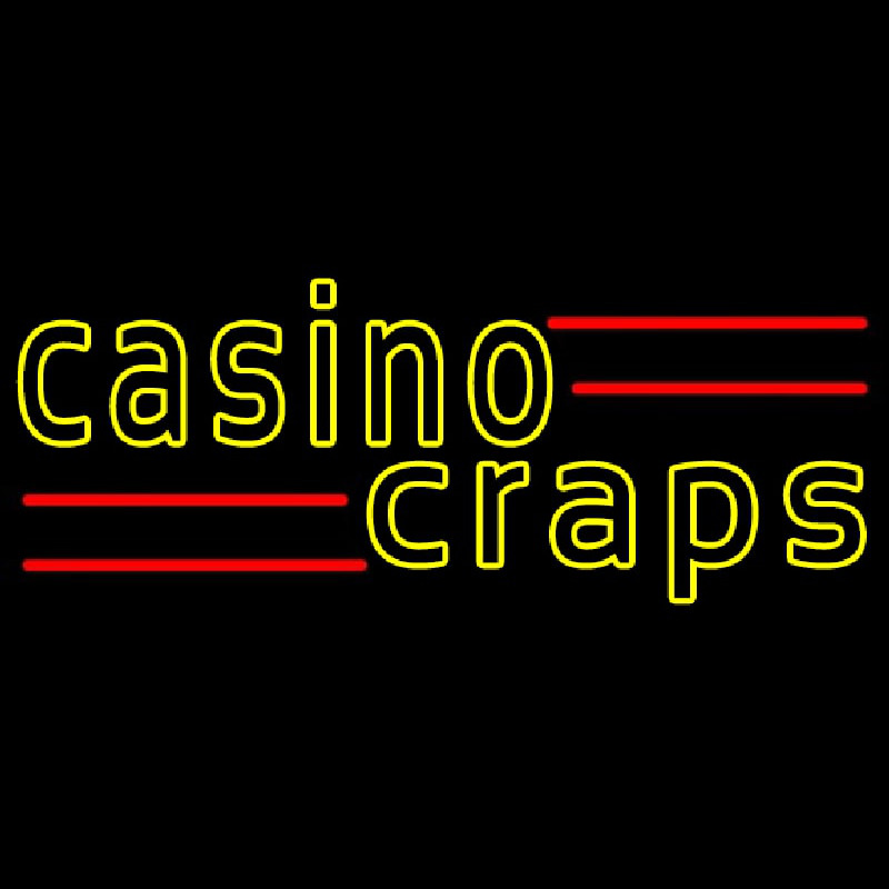 Casino Craps 2 Neonreclame