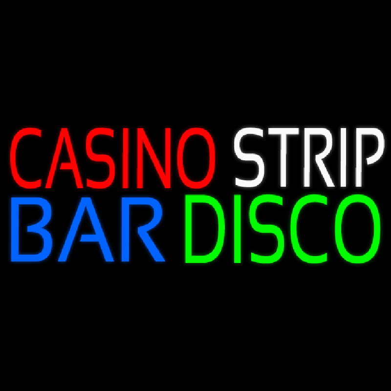 Casino Strip Bar Disco Neonreclame