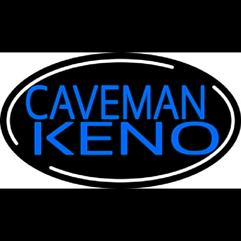 Caveman Keno 4 Neonreclame