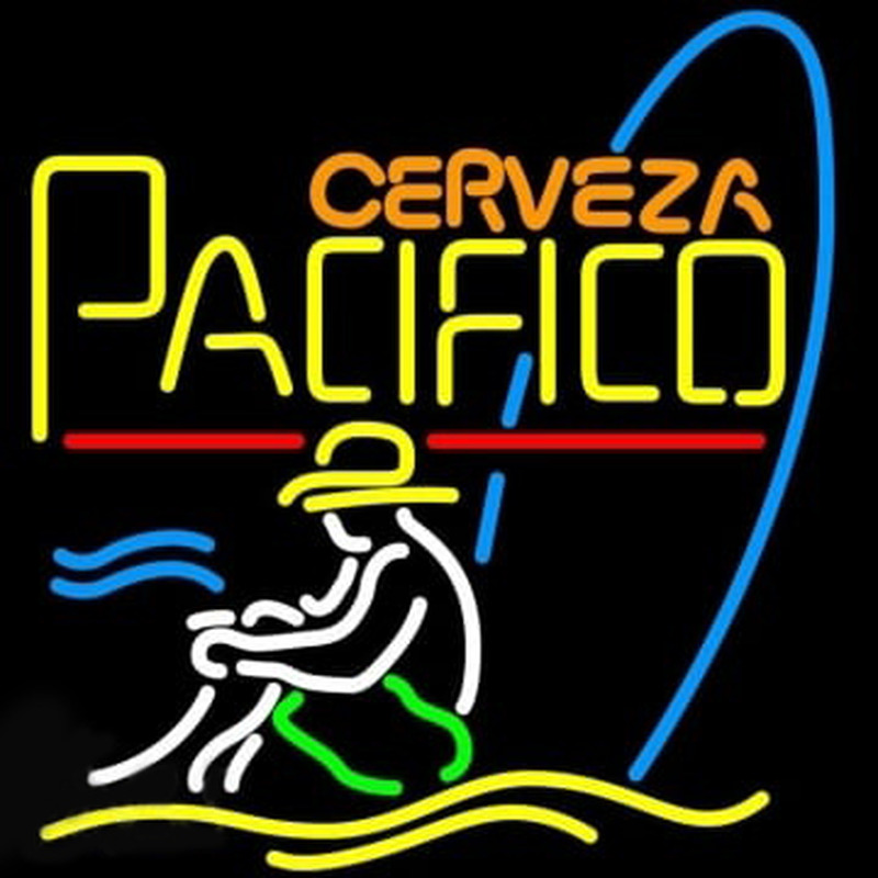 Cerveza Pacifico Bum Neonreclame