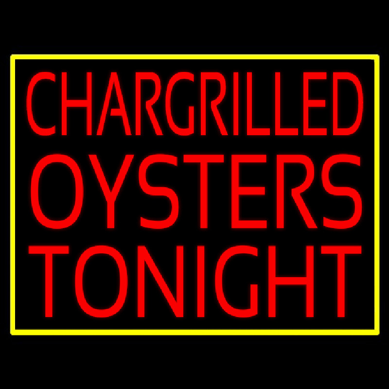 Chargrilled Oysters Tonight Neonreclame