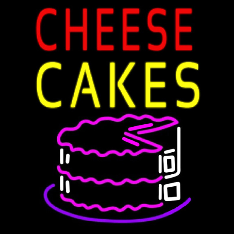 Cheese Cakes Neonreclame