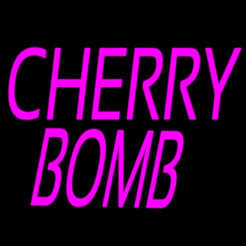 Cherry Bomb Neonreclame