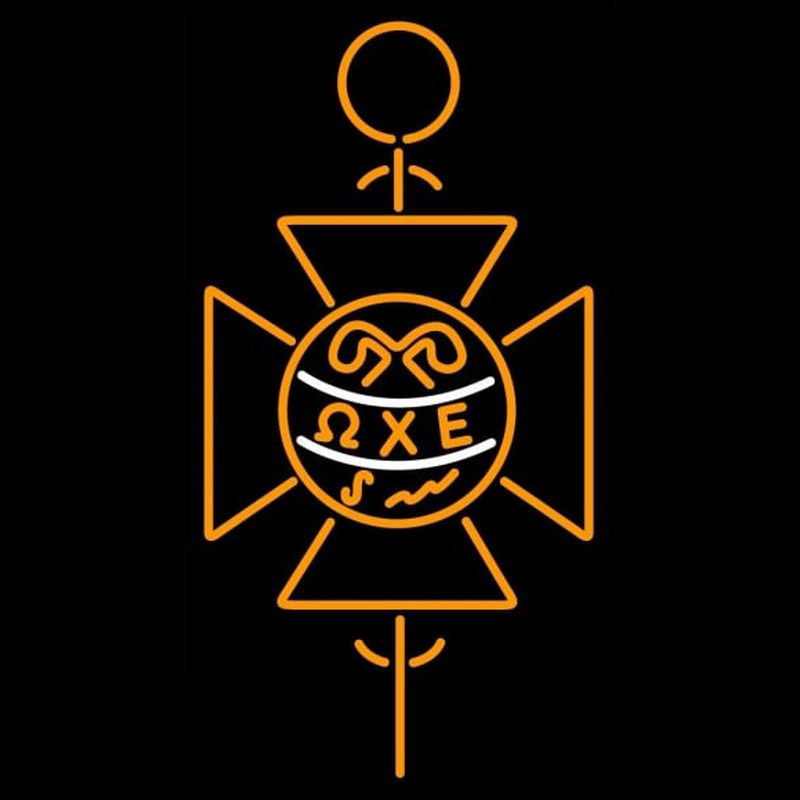 Chi Epsilon Omega Logo Neonreclame