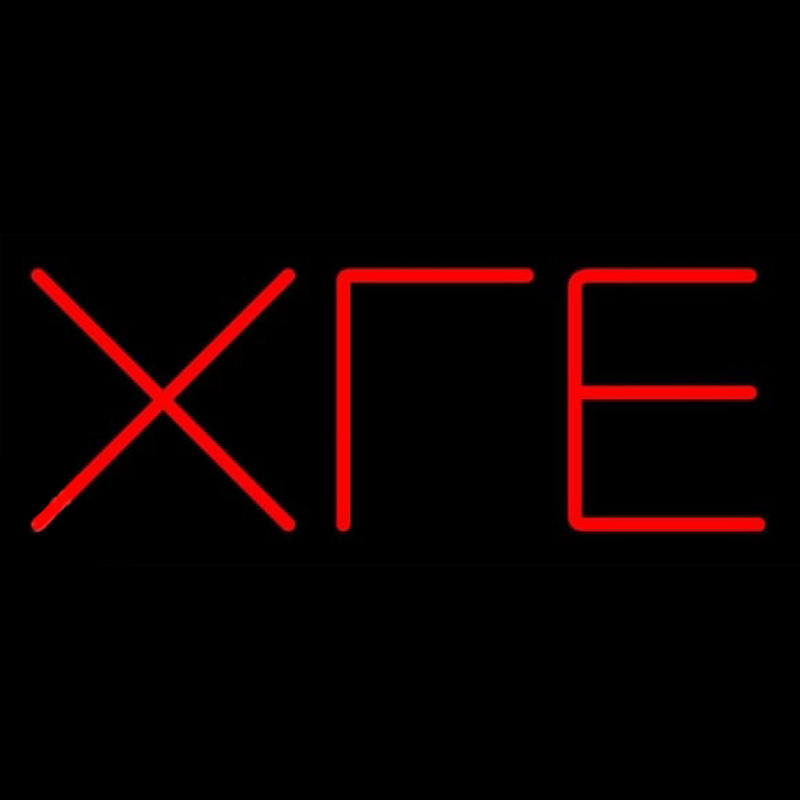 Chi Gamma Epsilon Neonreclame