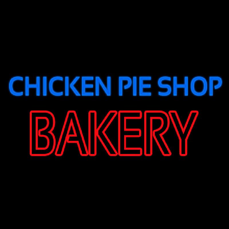 Chicken Pie Shop Bakery Neonreclame