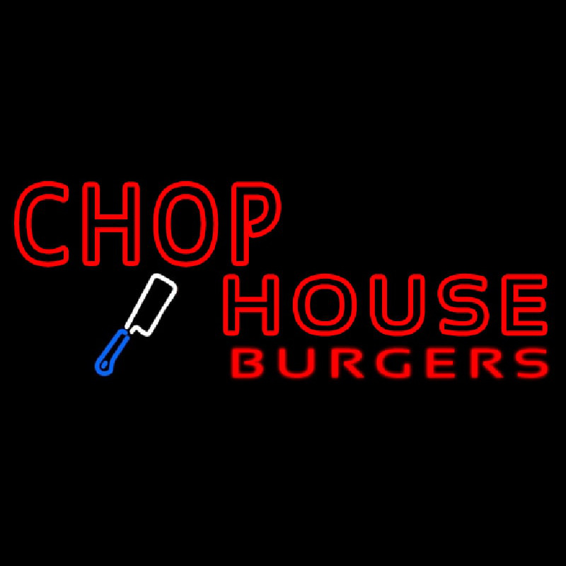 Chophouse Burgers Neonreclame