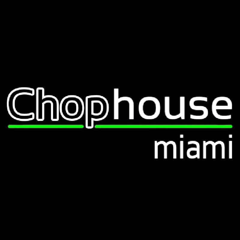 Chophouse Double Stroke Neonreclame