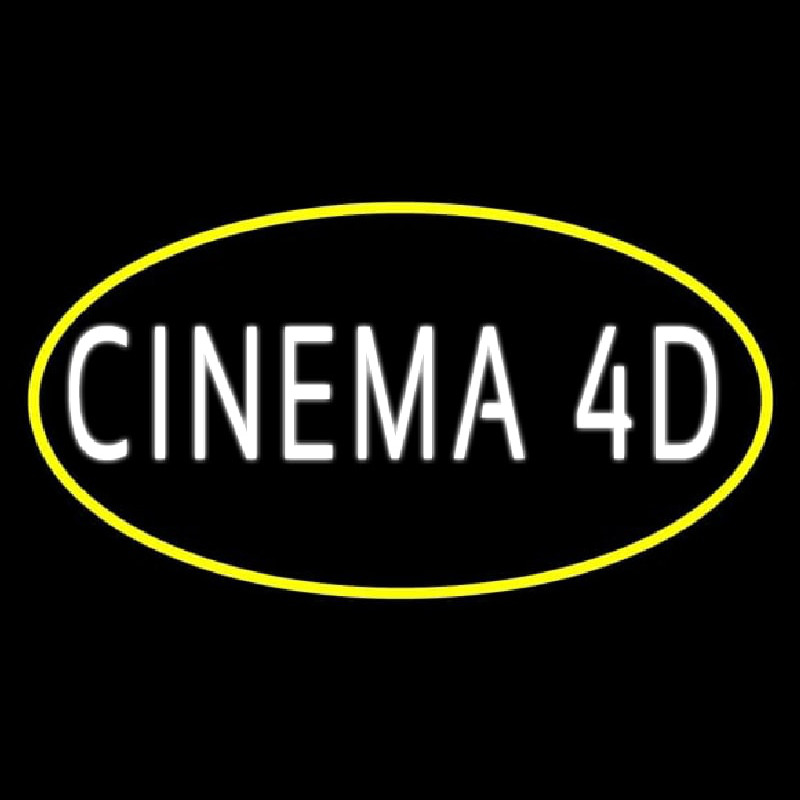 Cinema 4d With Border Neonreclame