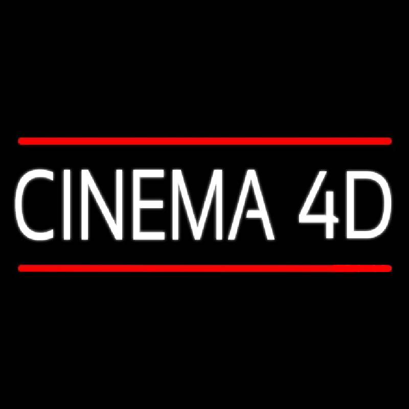 Cinema 4d With Red Line Neonreclame