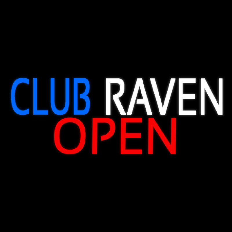 Club Raven Neonreclame