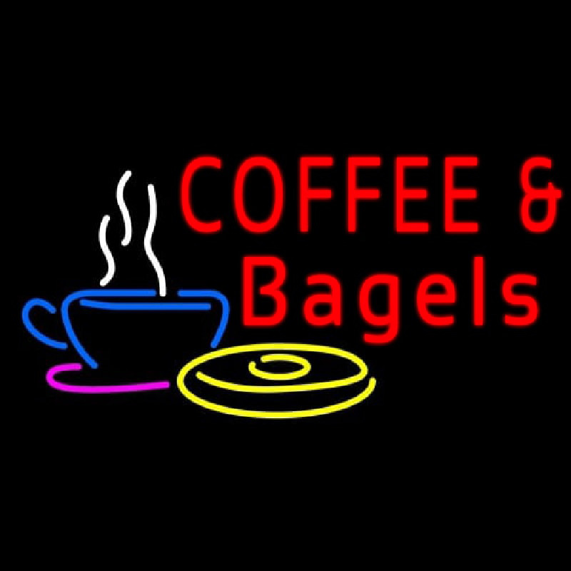 Coffee Bagels Neonreclame